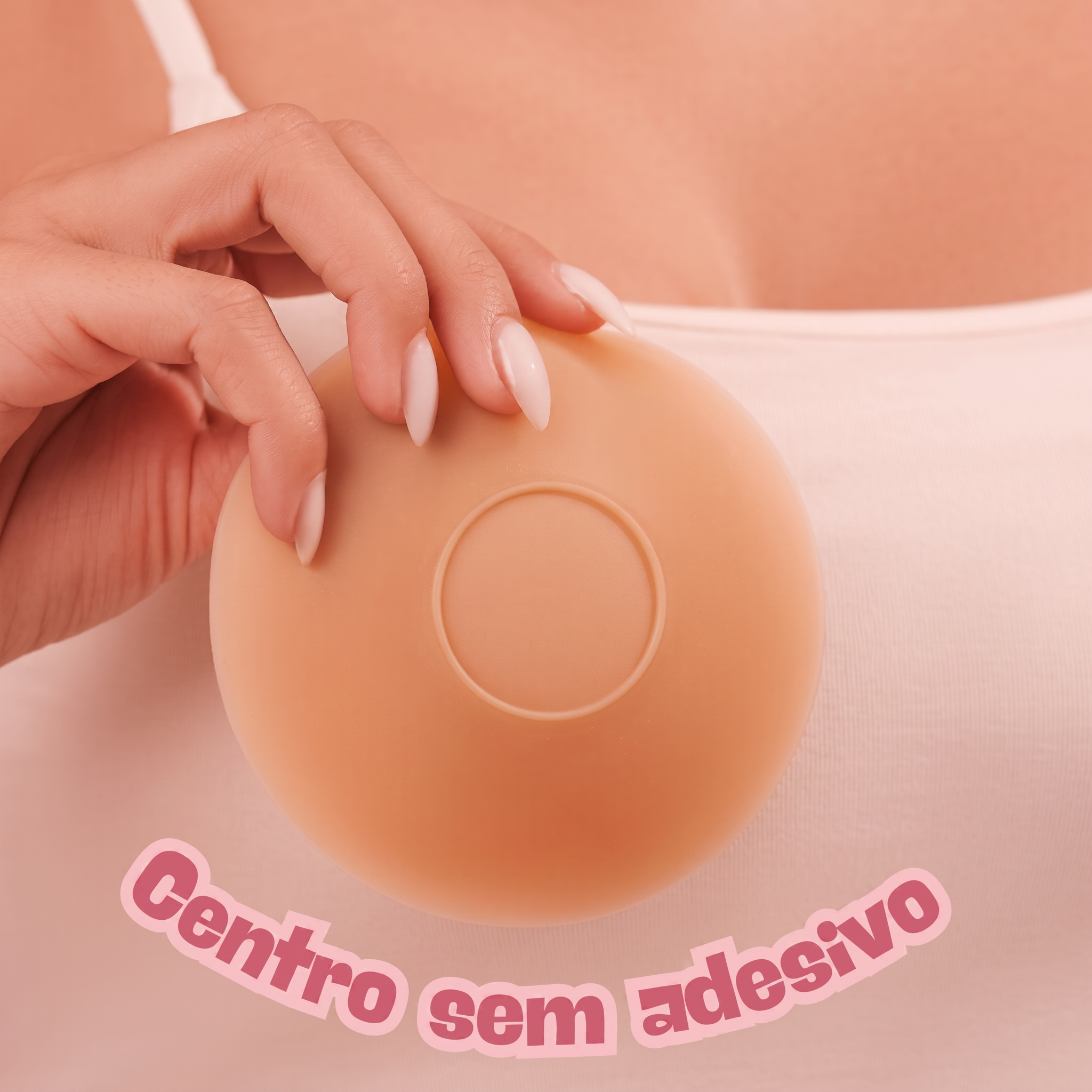 Centro sem adesivo do protetor TapaUp.